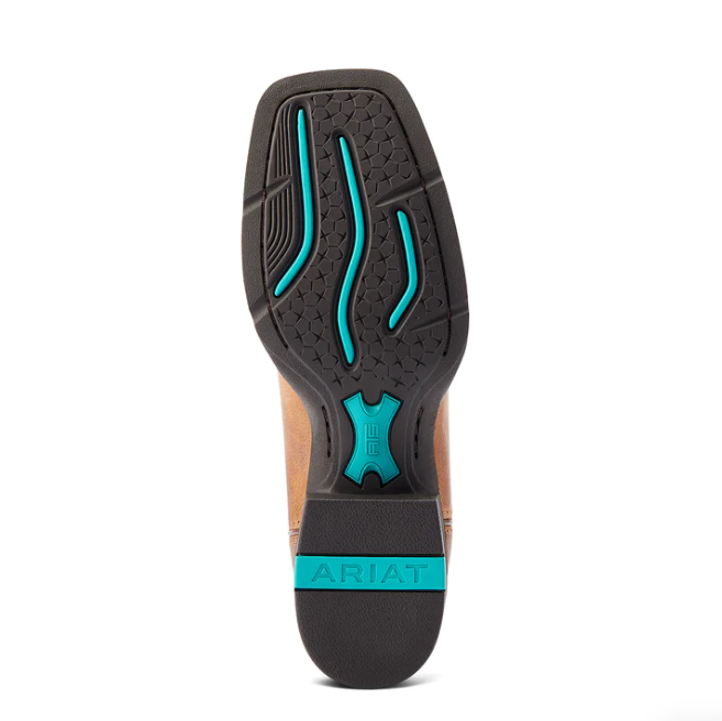 Bota Vaquera Round Up Cremallera Trasera 10044432