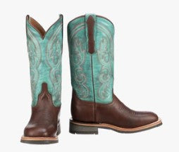 BOTAS LUCCHESE WOMENS RUTH M3702.WF BROWN BOV