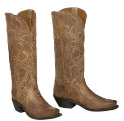BOTAS LUCCHESE WOMENS PATSY M5109.74 BROWN BOVINO