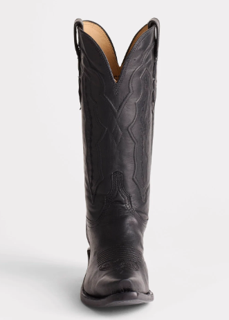 BOTAS LUCCHESE WOMENS MOD GRACE M5006.74 TAN BOV BLACK BOV