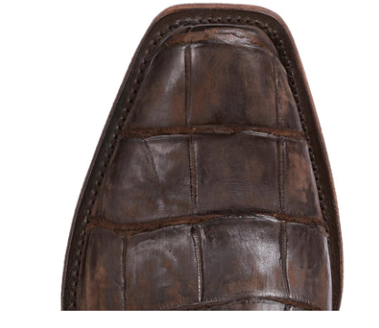 Botas Lucchese Burk M3195.74 Alligator Chocolate