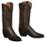 BOTAS LUCCHESE WOMENS SAVANNAH N4554.54 CHOCOLATE
