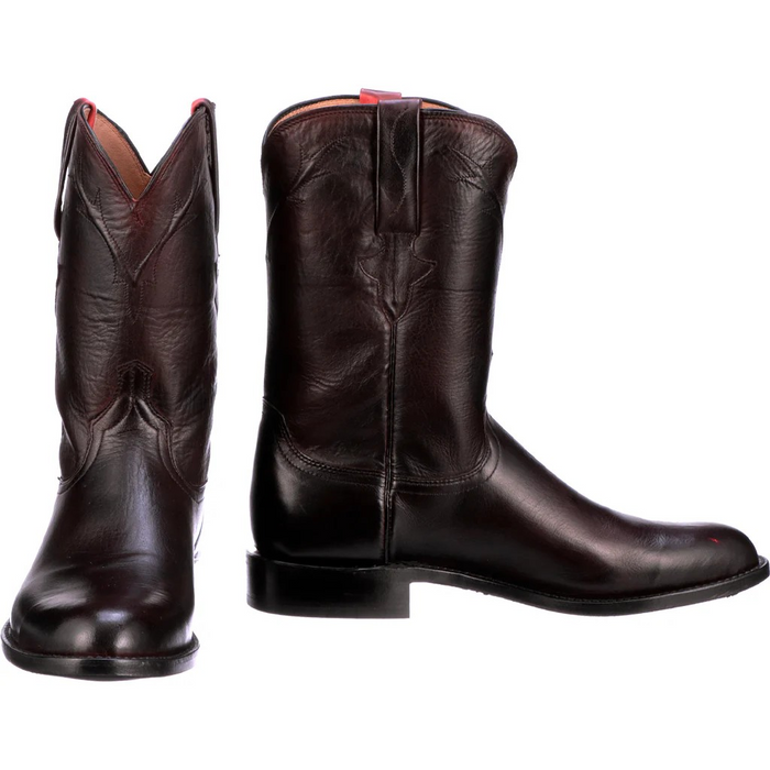 Botas Lucchese Kennedy CL6508.C2 Black Cherry Buffalo