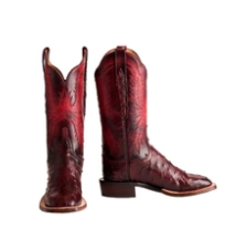 BOTAS LUCCHESE WOMENS MOD CL2017.W8S-6301 BLACK CHERRY