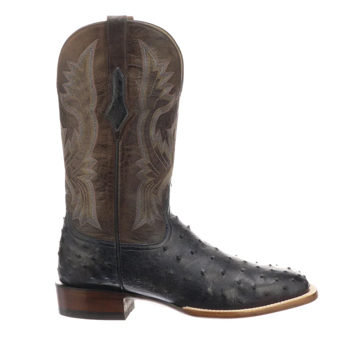 BOTAS LUCCHESE CLIFF CL1117.W8 NAVY OSTRICH