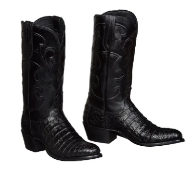 Botas Lucchese Charles M1636.R4 Black Caiman