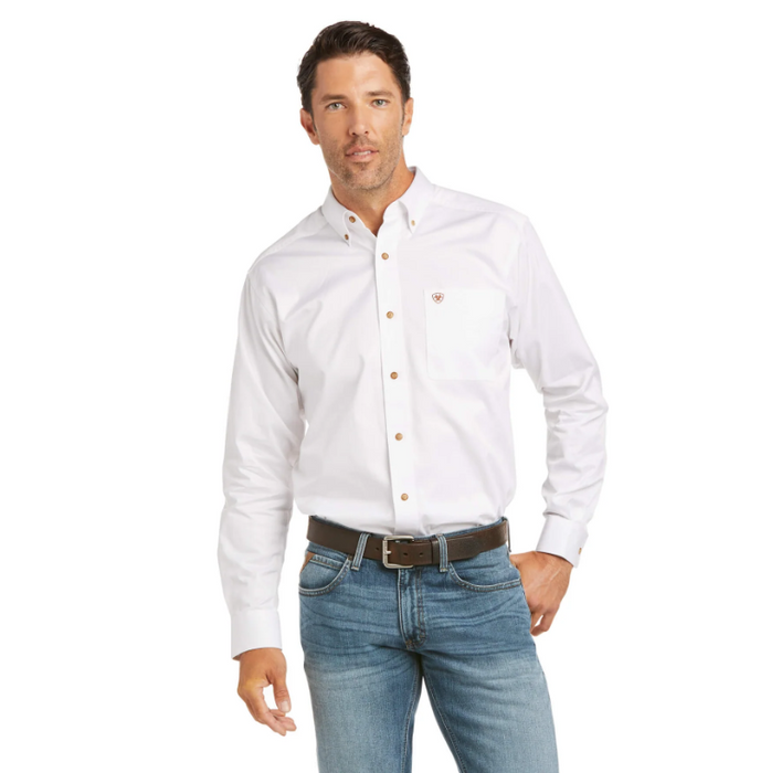 Camisa Ariat Blanca Corte Fitted 10034230