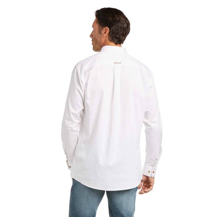 Camisa Ariat Blanca Corte Fitted 10034230