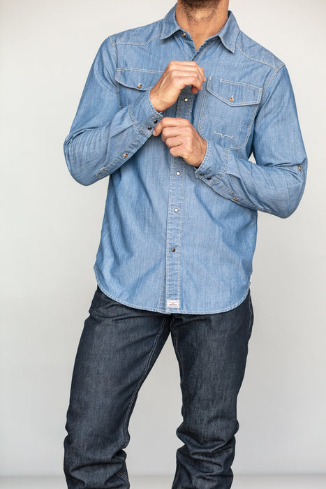 CAMISA KIMES  ROCK CHAMBRAY