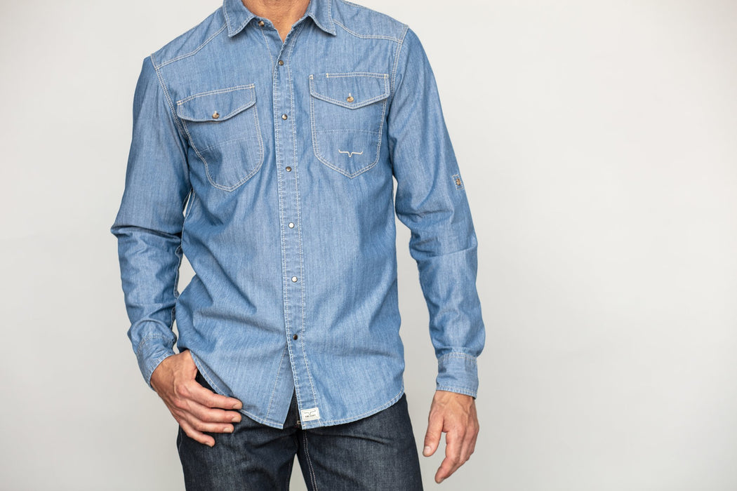 CAMISA KIMES  ROCK CHAMBRAY