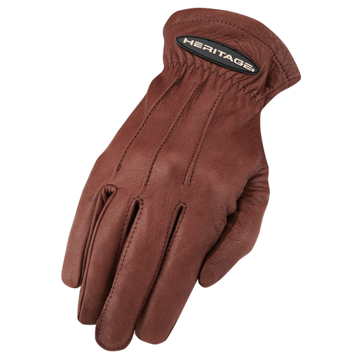 GUANTES HERITAGE MOD HG284 BROWN CON LANA