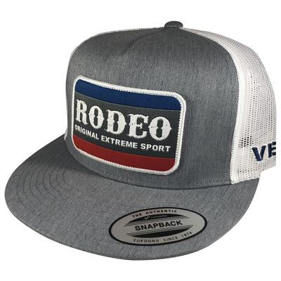 CACHUCHA VEXIL -Rodeo Patch - Heather Gray/White