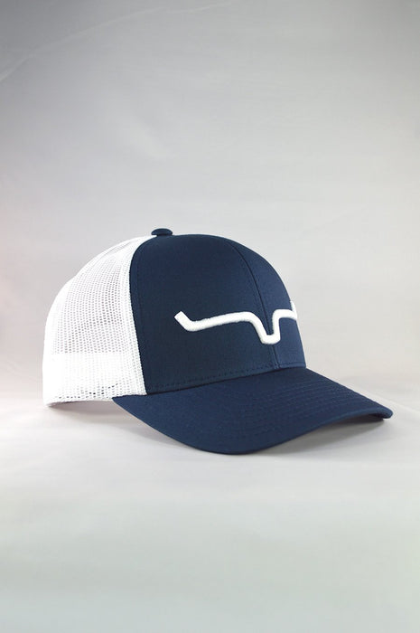 KIMES RANCH WEEKLY TRUCKER NAVY/WHITE