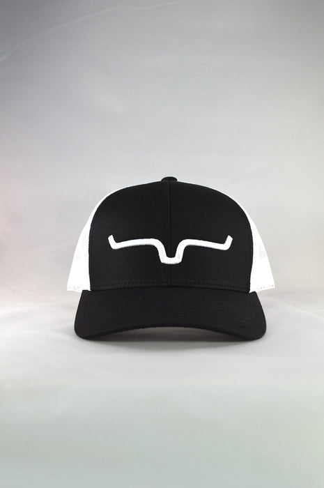 KIMES RANCH WEEKLY TRUCKER BLACK/WHITE