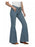 Jeans Cintura Alta Trumpet Flare 1000972