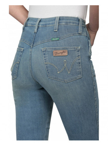 Jeans Cintura Alta Trumpet Flare 1000972