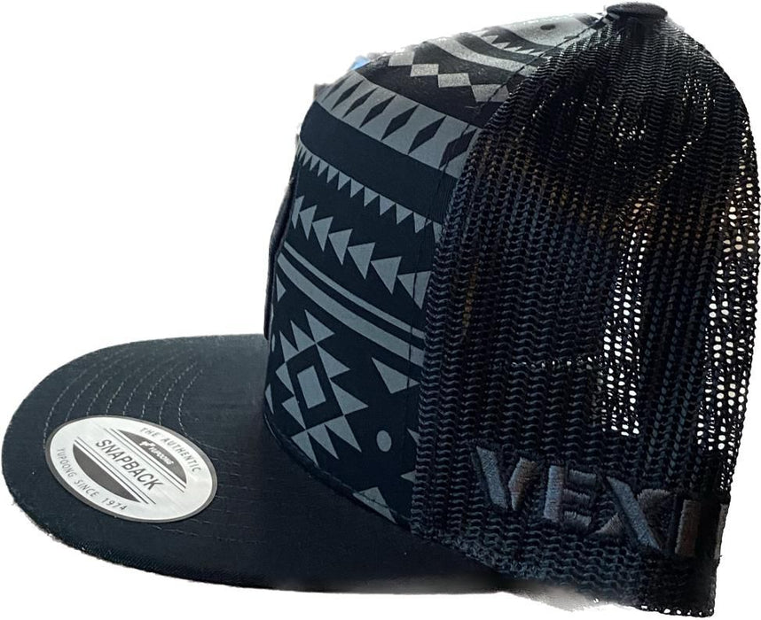 CACHUCHA VEXIL BRAND Black Icon - Black/Aztec/Black Mesh